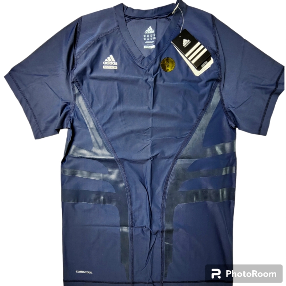 Adidas Performance Clima365 basketball NBA compression short sleeved shirt 2XT